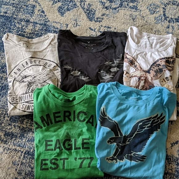 American Eagle Outfitters Other - (5) AMERICAN EAGLE shirt lot